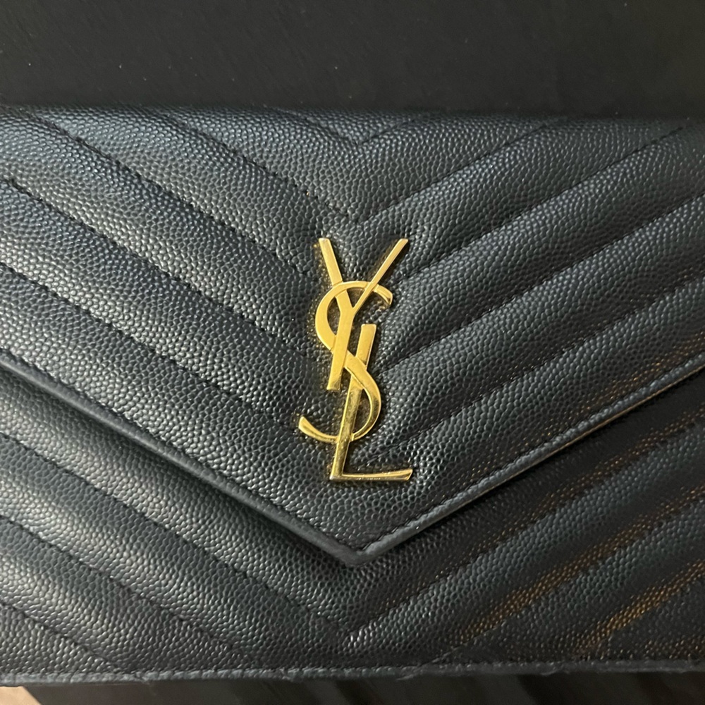 Saint Laurent Envelope Chain Wallet
